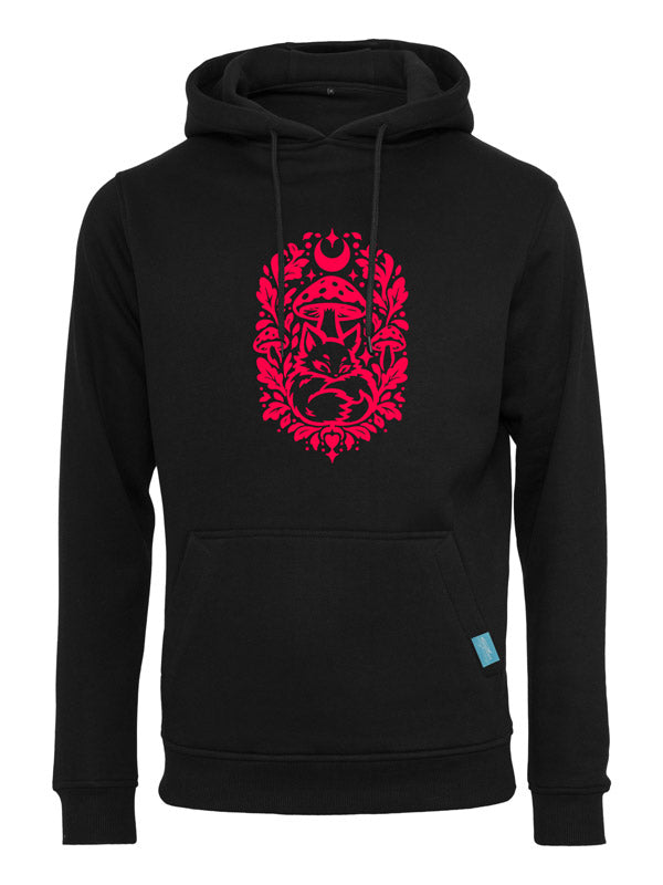 Forest Fox Society Heavy Hoody Front Design