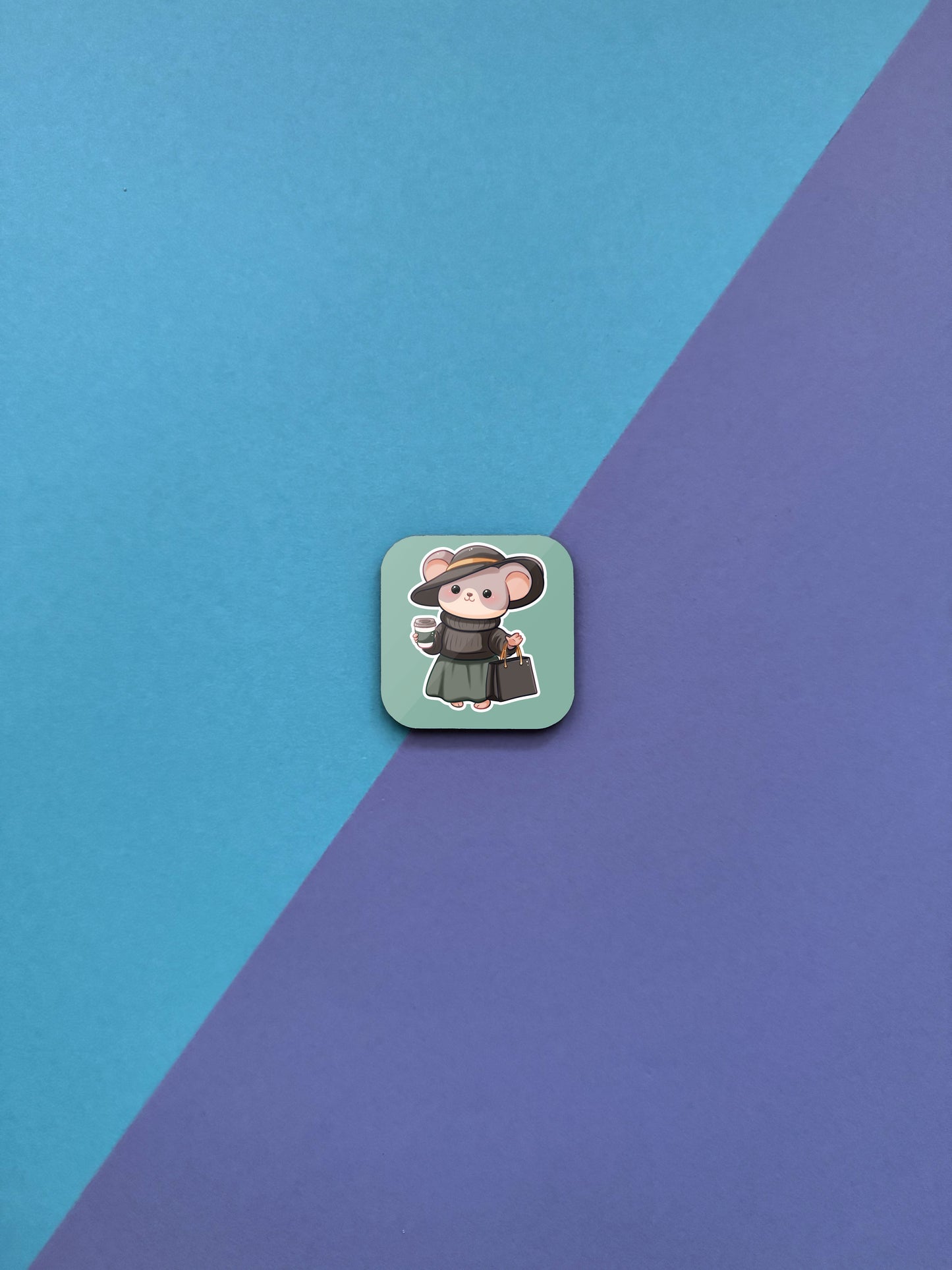 Fashionista Mice Society Magnete