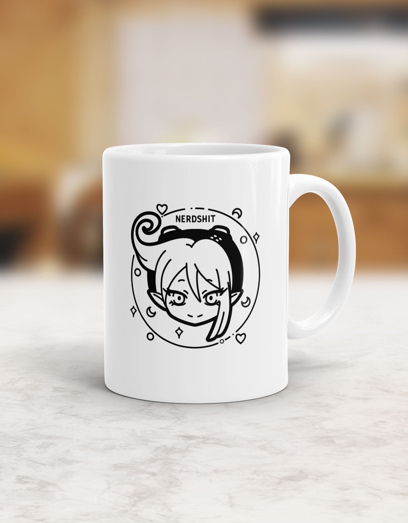 nerdshit Nessi Stamp Tasse