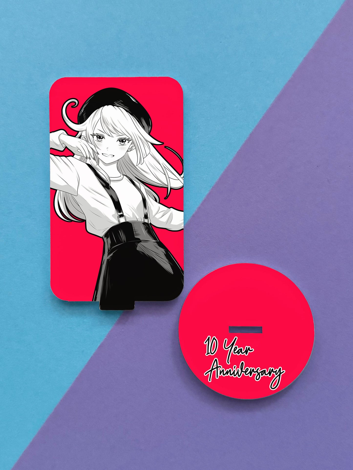 LIMITED - nerdshit 10 Year Stream Anniversary Acrylic Standee