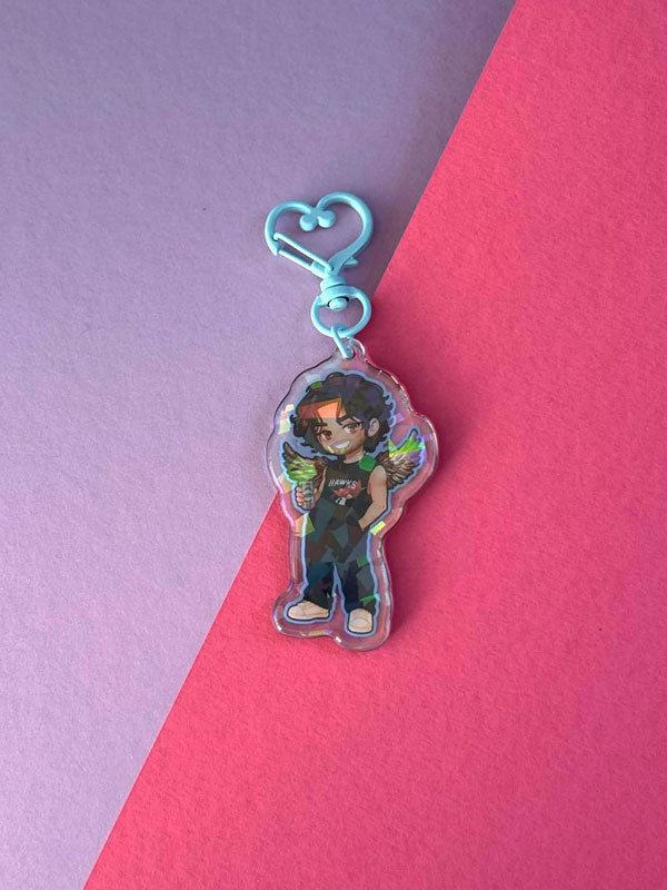 LIMITED Closed Cans are safer Logan Acrylic Keychain Schlüsselanhänger