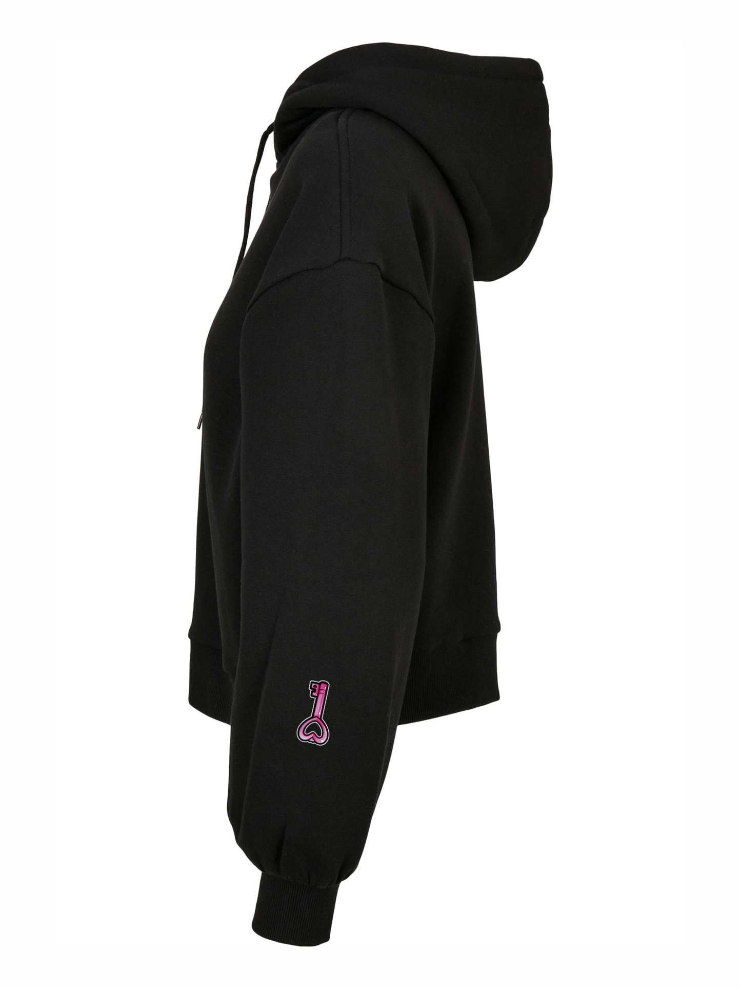 Magical Girl Wings Ladies Organic Oversized Hoody