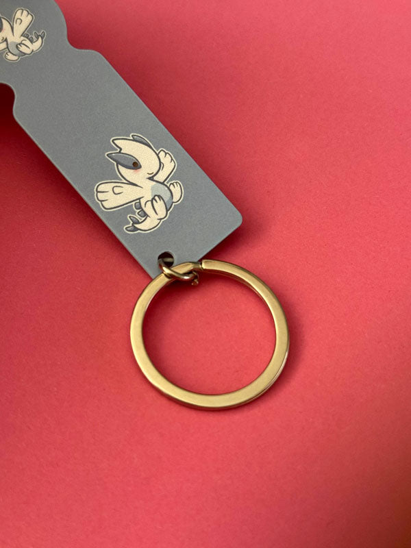 Kawaii Island Einkaufswagenchip mit Schlüsselanhänger