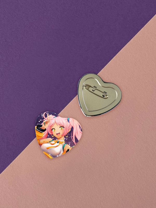 Nessi Herz Button
