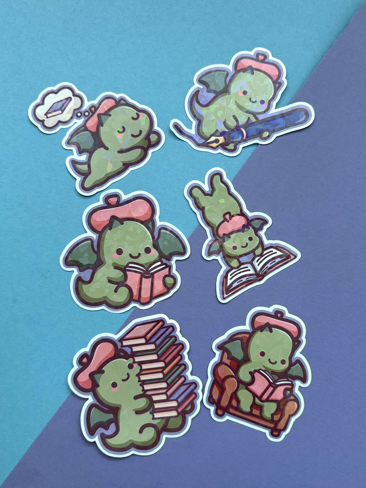 MYSTERY BAG - Surprise Sticker Book Nook Dragon