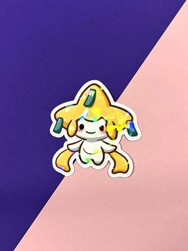Kawaii Monster Sticker - Jirachi