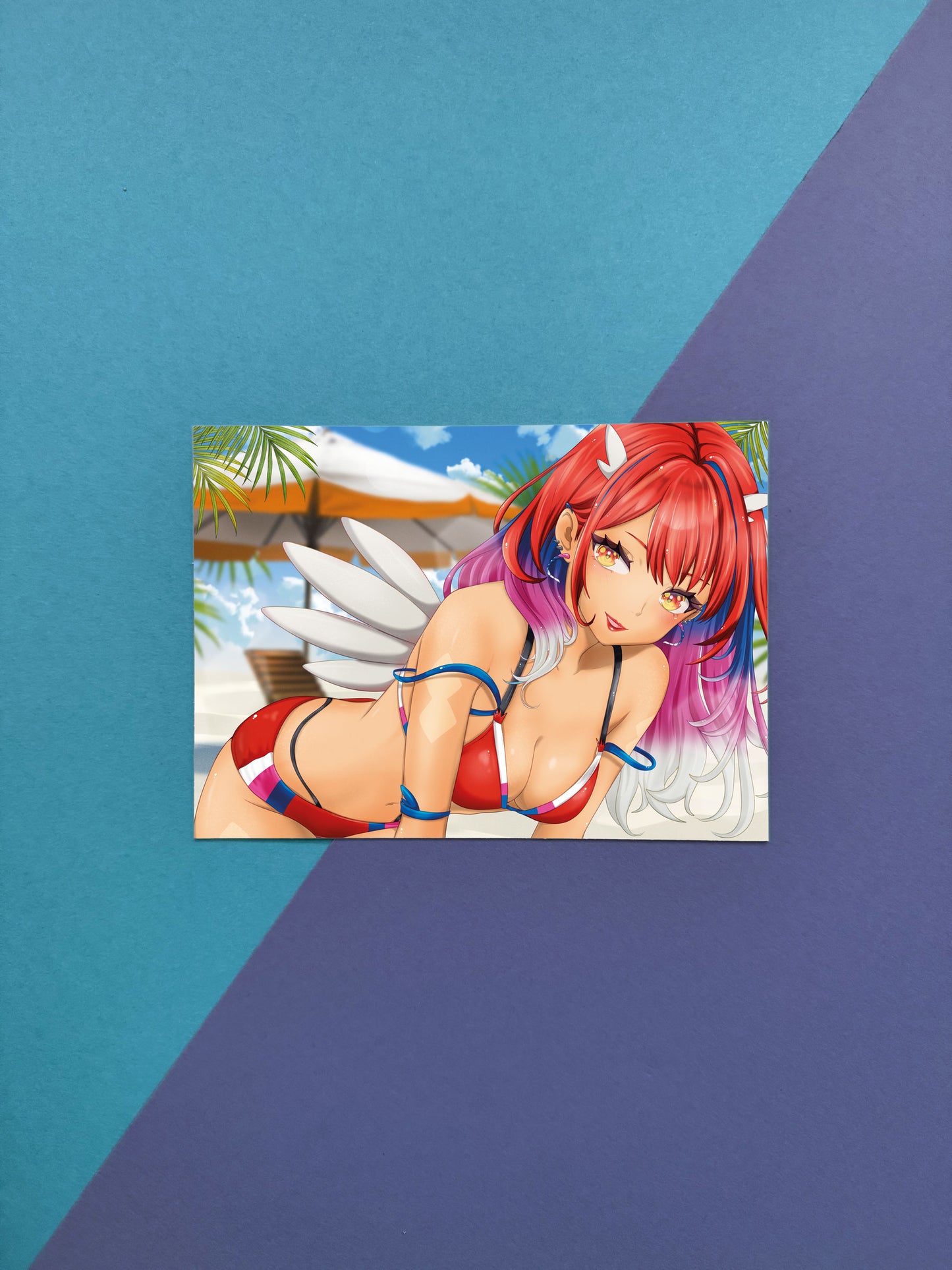 Gijinka Koraidon Artprint A4 Kunstdruck