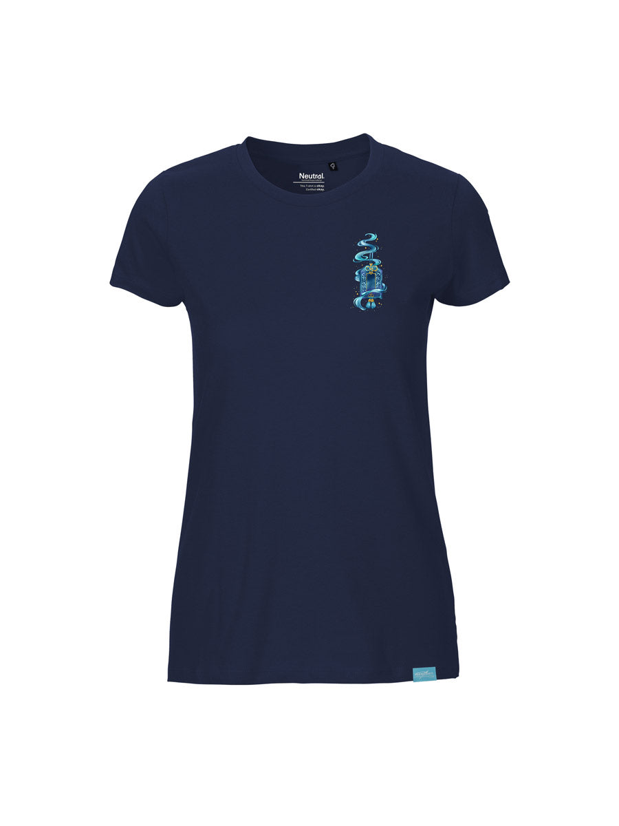 Echoes of O-Mamori Side Design Ladies Fit T-Shirt