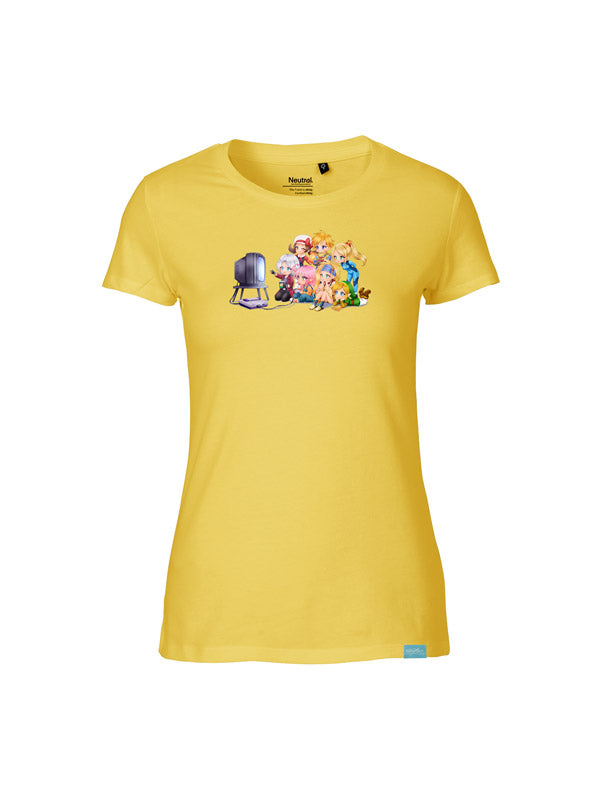 Nerdshit Nostalgic Party Ladies Fit T-Shirt
