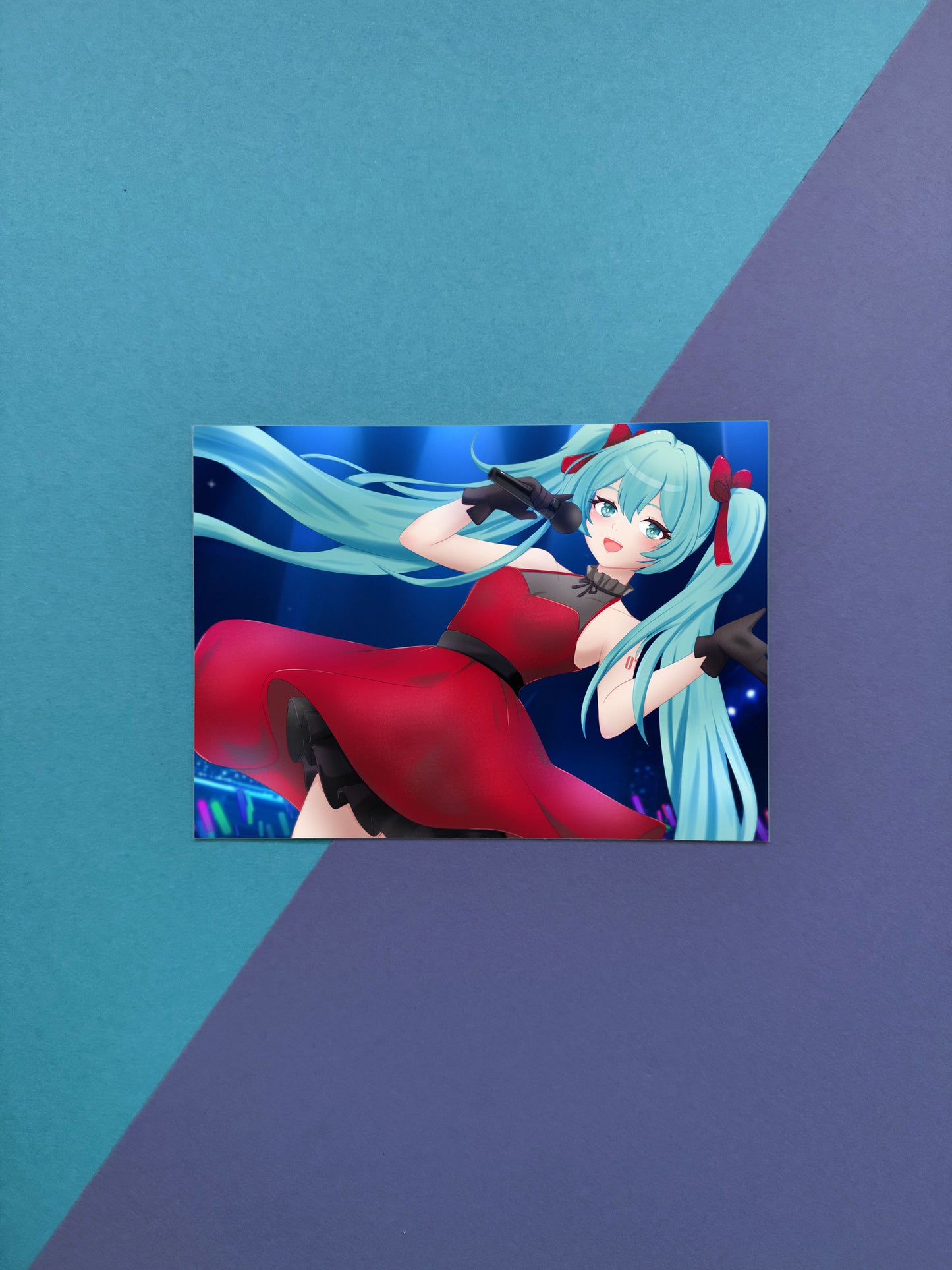 Hatsune Miku Artprint A4 Kunstdruck