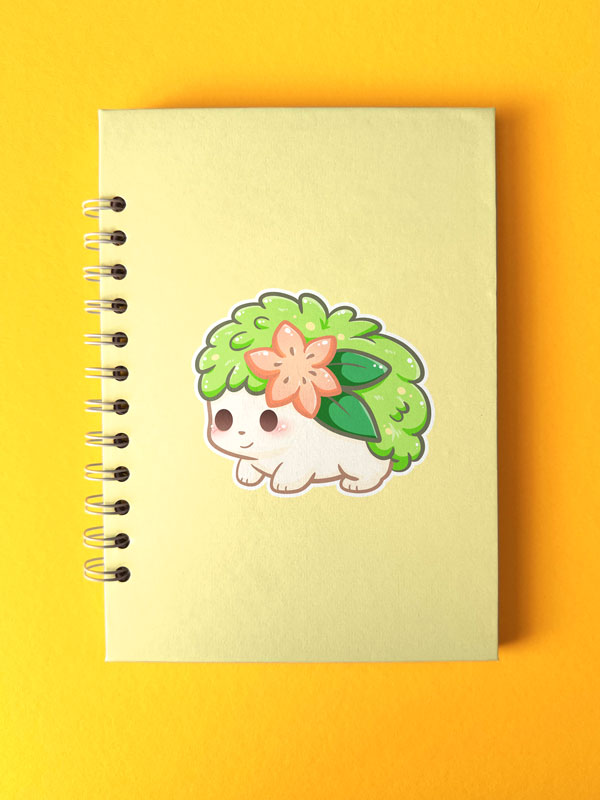 Kawaii Monster Vol. 5 verschiedene Designs Notizbuch blanko