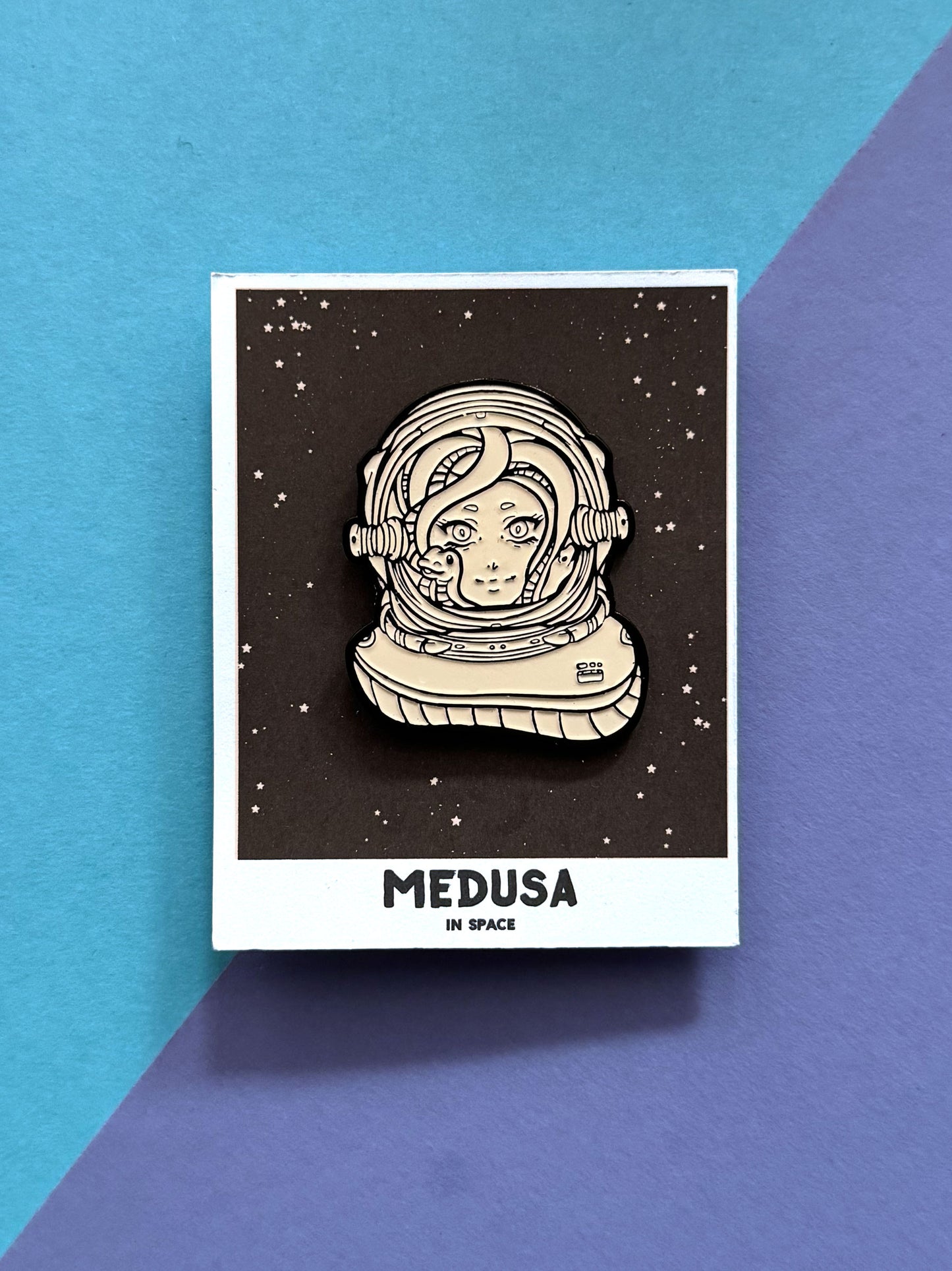 Medusa Enamel Pin - LIMITED