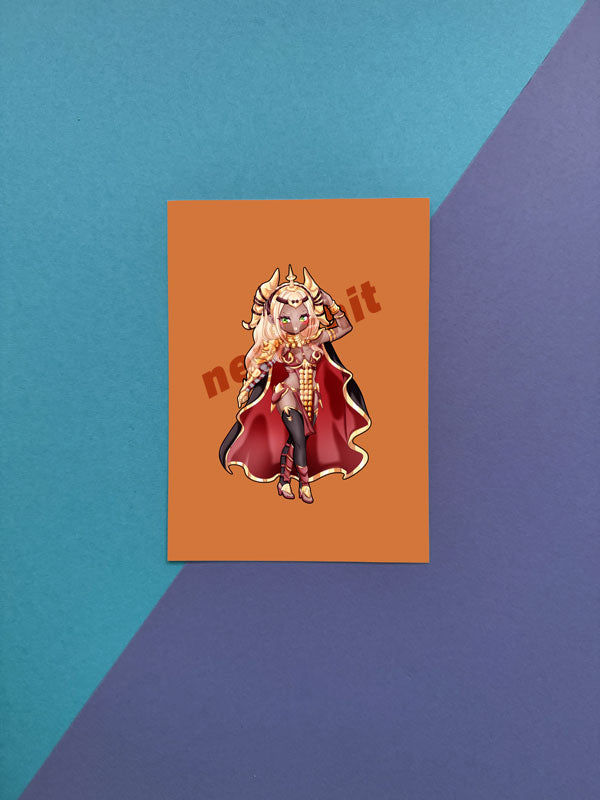 Theodora Artprint Postkarte