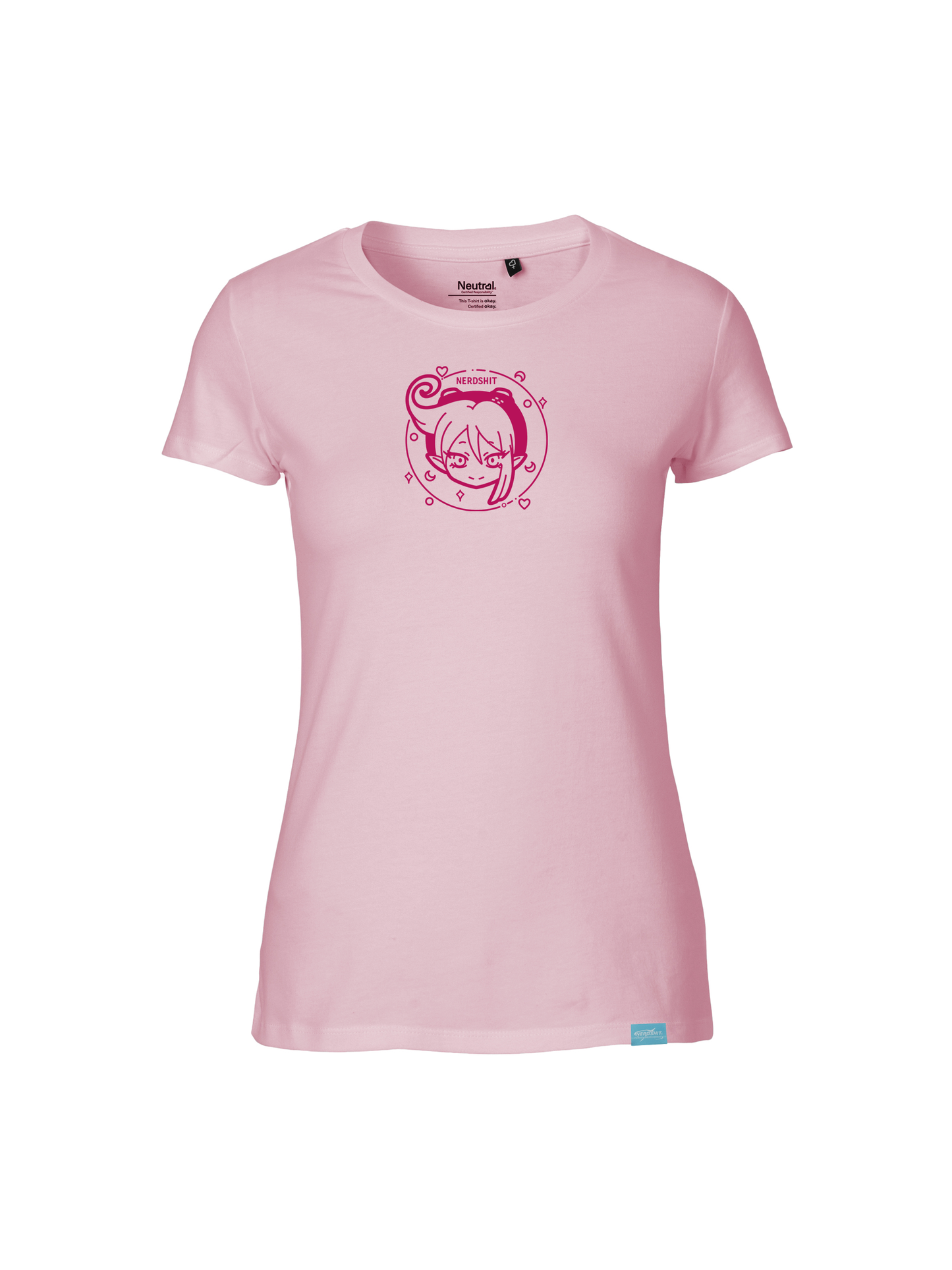 nerdshit Nessi Stamp - Ladies Fit T-Shirt