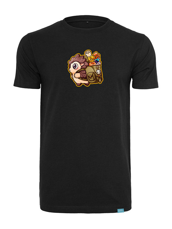 Silly Little Fluffy Pals Hedgehog Round Neck T-Shirt versch. Designs