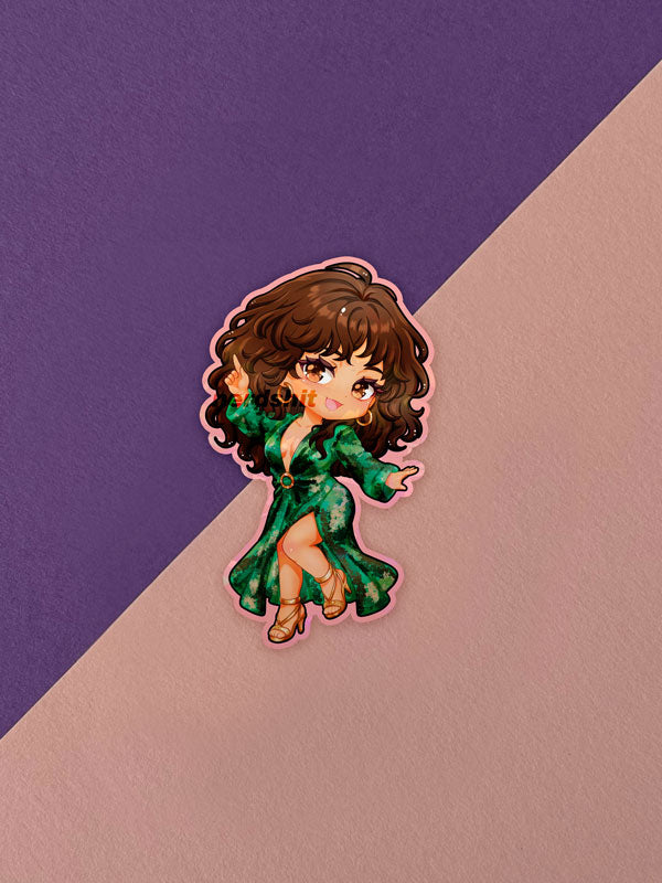 Get on the Floor Allie Sticker