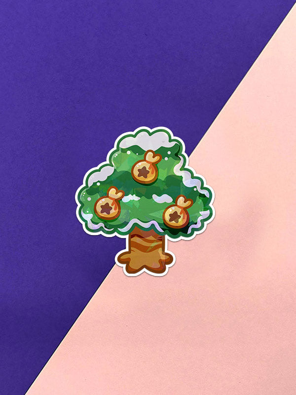 Kawaii Island Sticker - Baum Varianten