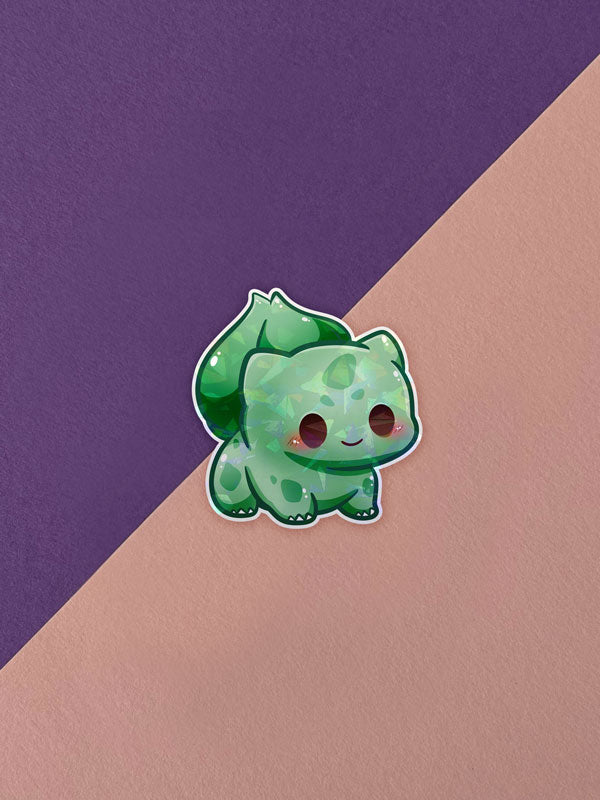 Kawaii Monster Sticker - Bisasam