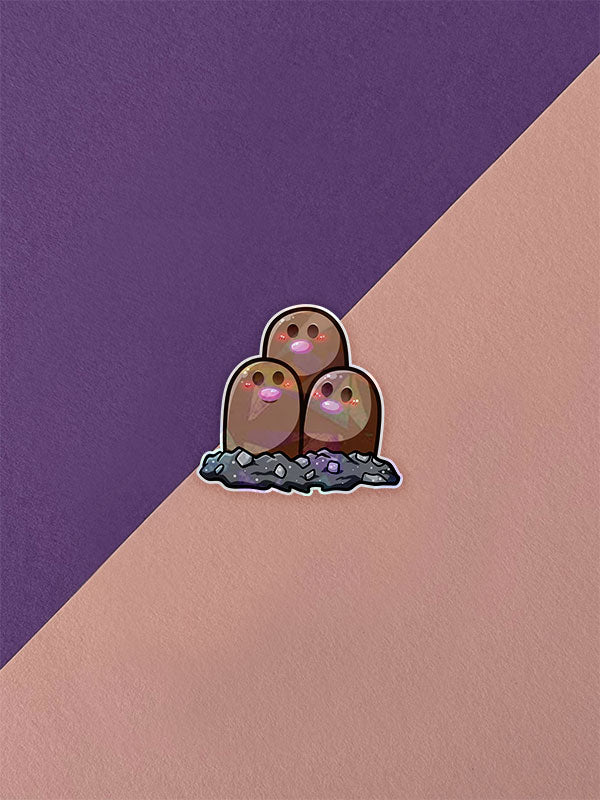 Kawaii Monster Sticker - Digdri