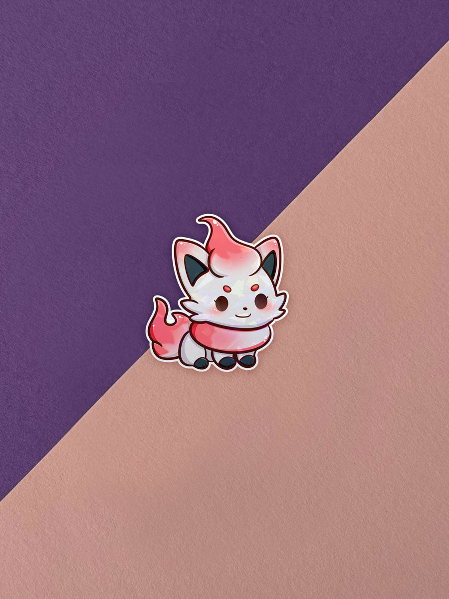 Kawaii Monster Sticker - Hisui Zorua