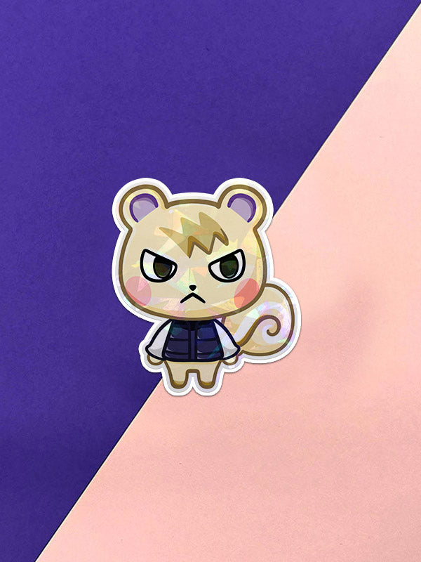 Kawaii Island Sticker - Huschke