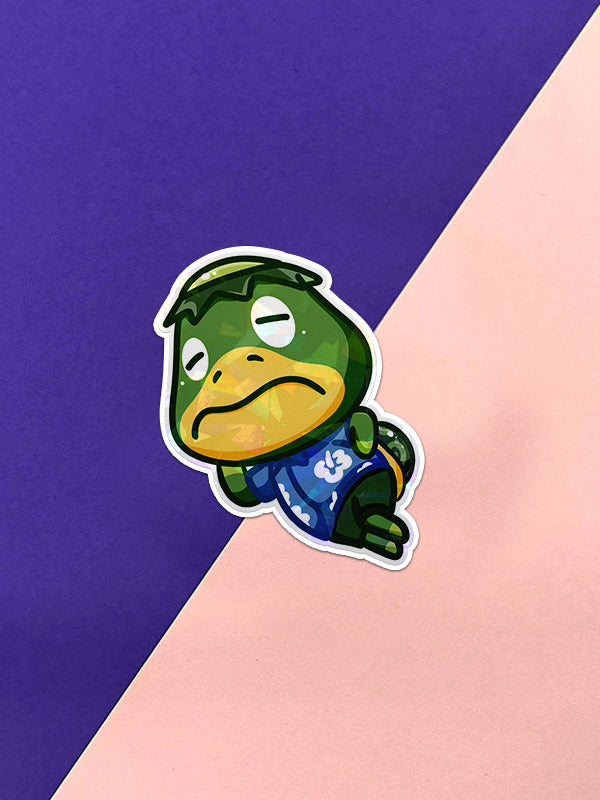 Kawaii Island Sticker - Käpten