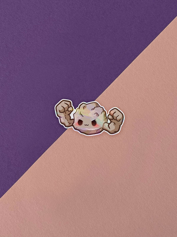 Kawaii Monster Sticker - Kleinstein