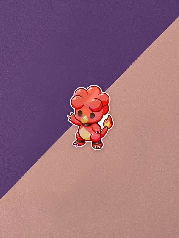 Kawaii Monster Sticker - Magby