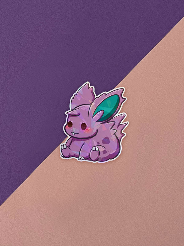Kawaii Monster Sticker - Nidoran