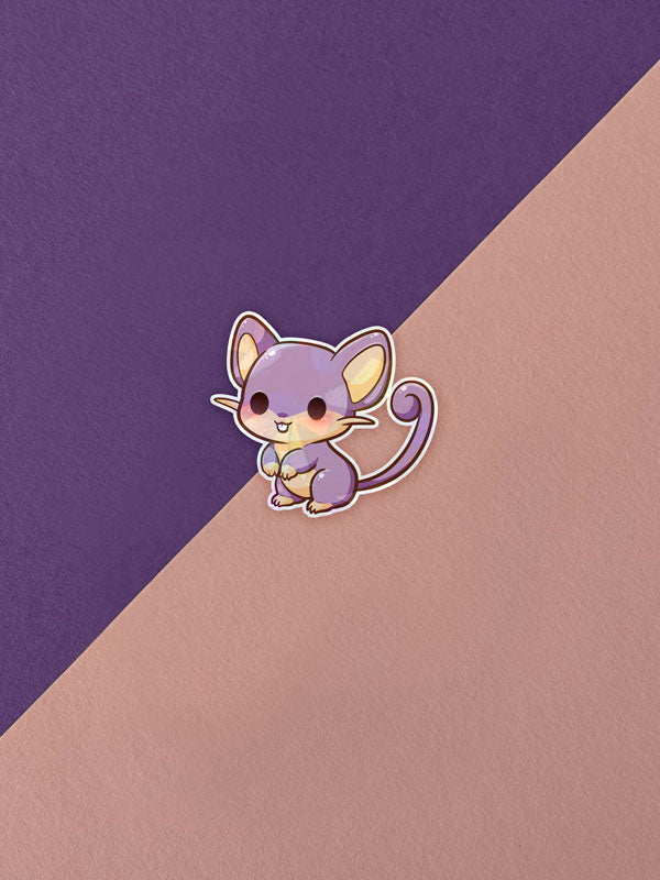 Kawaii Monster Sticker - Rattfratz
