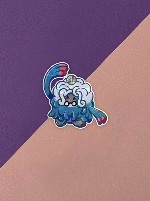 Kawaii Monster Sticker - Professor Tangoloss