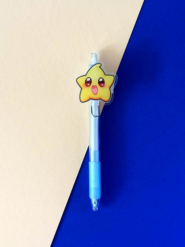 LIMITED Happy Star Kugelschreiber mit Acrylic Clip