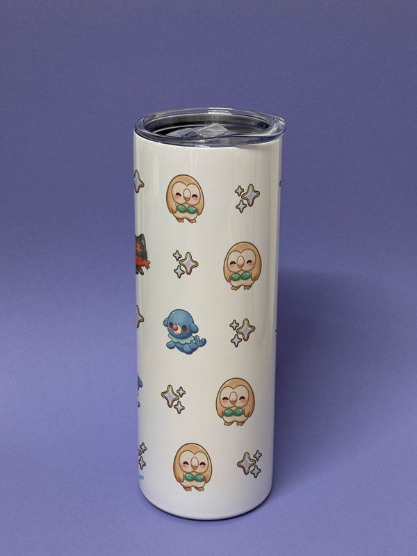 Kawaii Monster Starter Alola Metall Tumbler Thermobecher Kaffeebecher to go