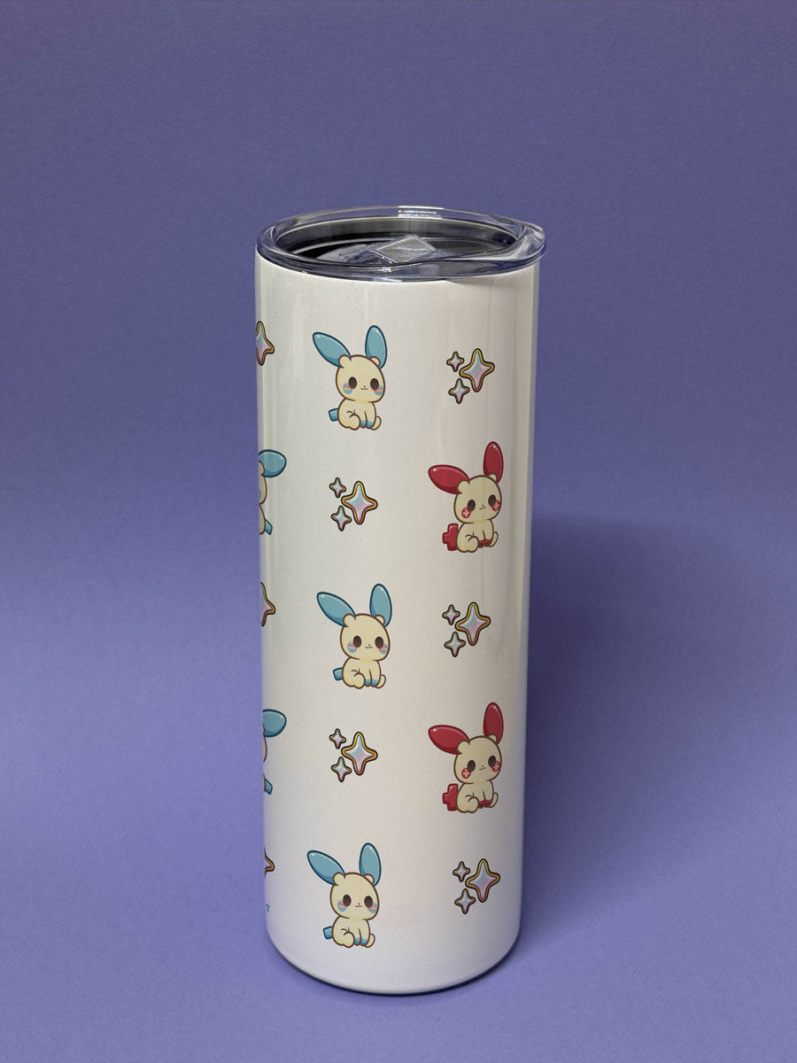 Kawaii Monster Plusle Minun Metall Tumbler Thermobecher Kaffeebecher to go