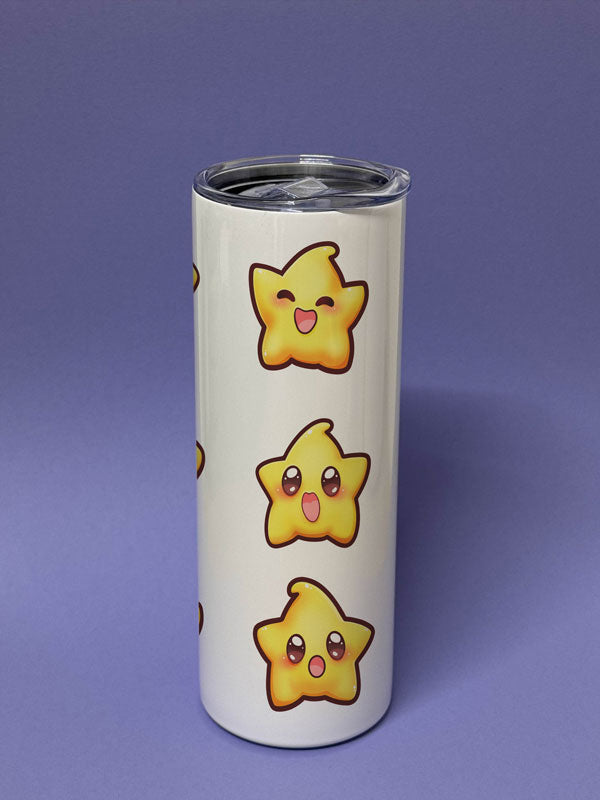 Happy Star Metall Tumbler Thermobecher Kaffeebecher to go