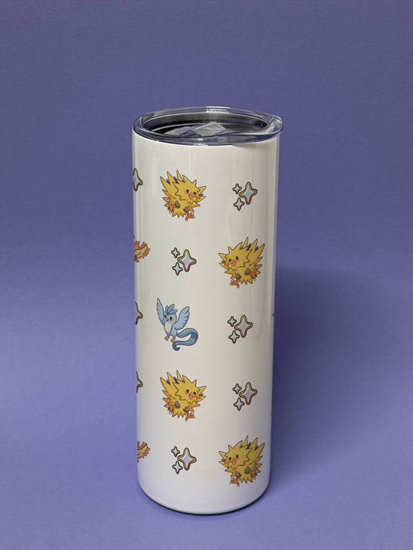 Kawaii Monster Arktos Lavados Zapdos Metall Tumbler Thermobecher Kaffeebecher to go