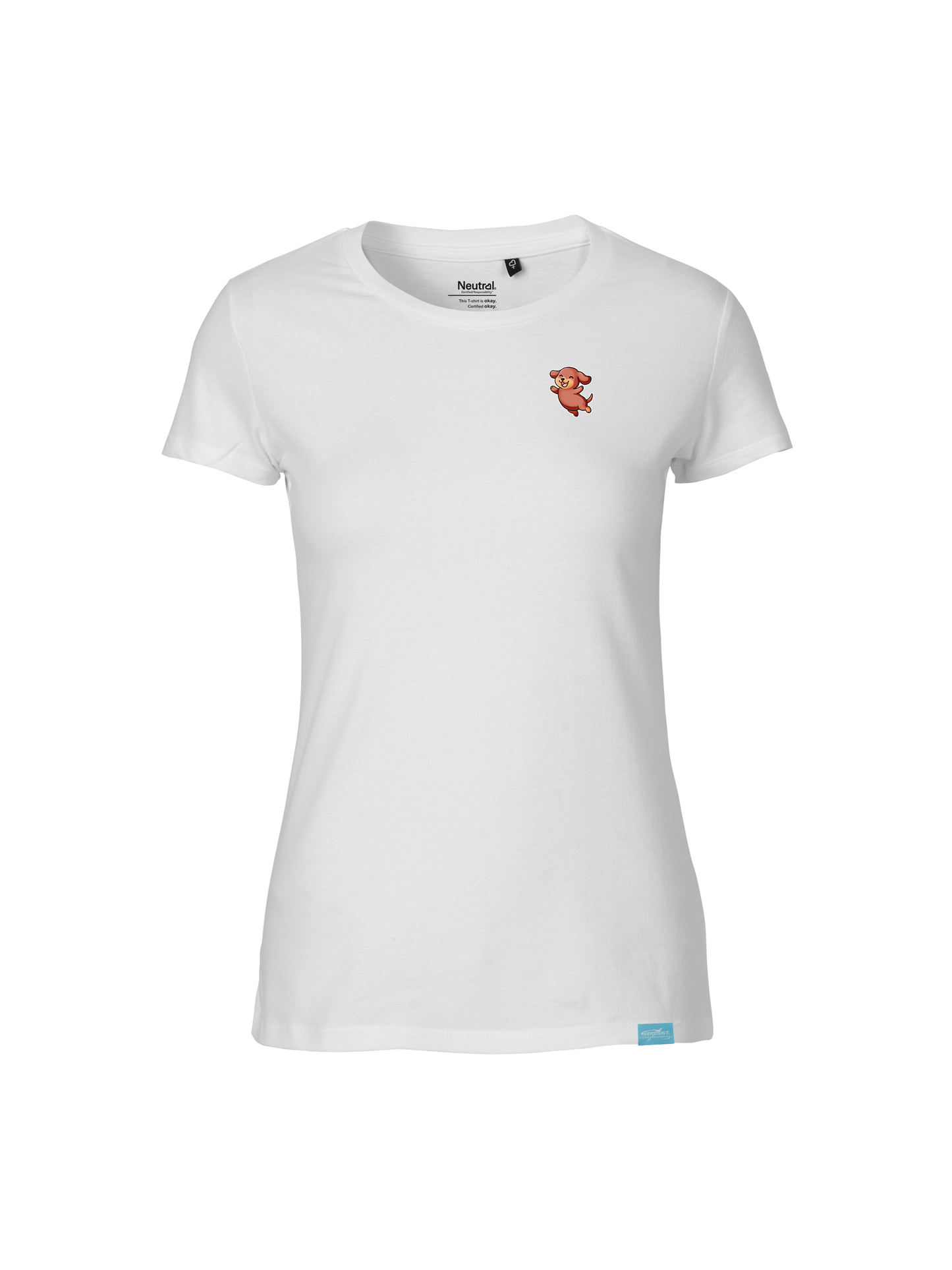 Kawaii Pup Dachshund Ladies Fit T-Shirt