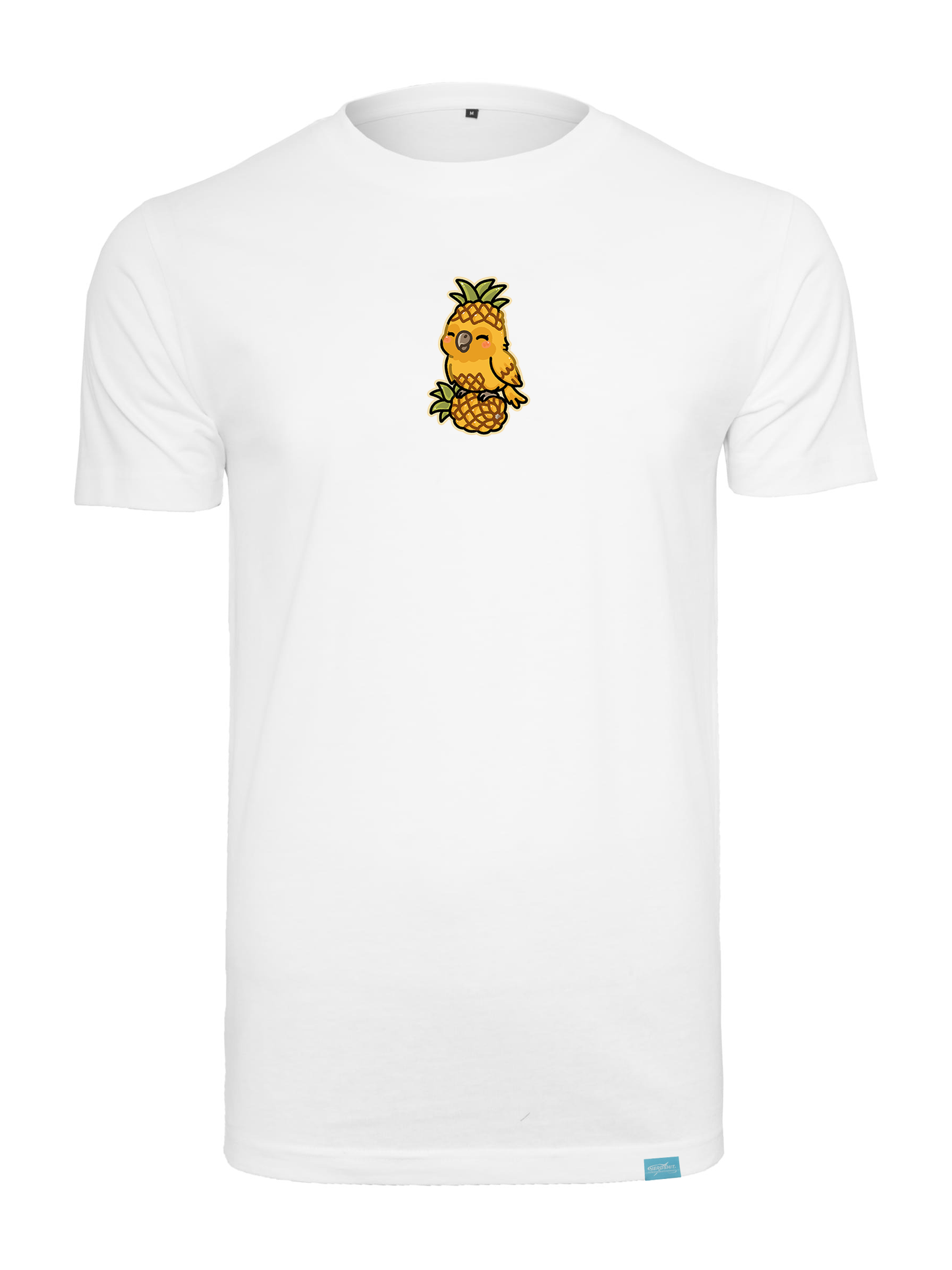 Fruitymals Papagei - Round Neck T-Shirt