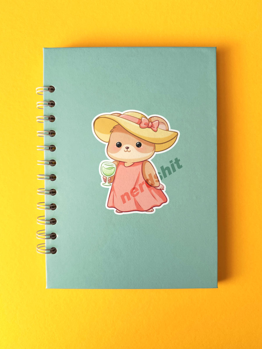 Fashionista Mice Society Notizbuch blanko