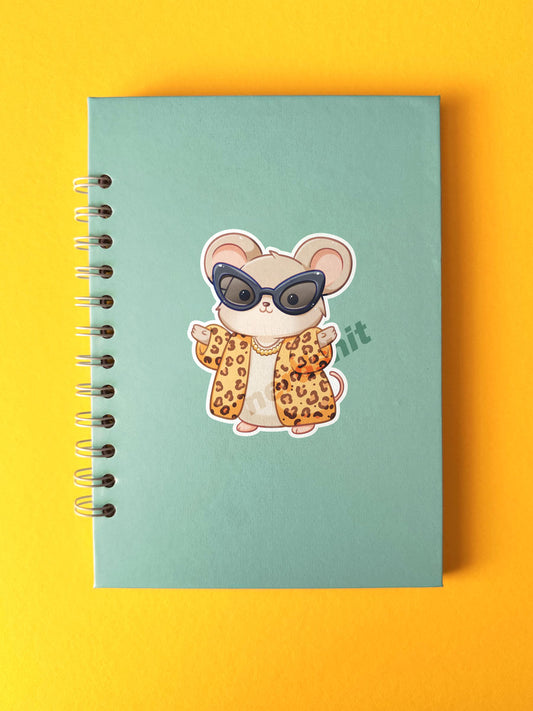 Fashionista Mice Society Notizbuch blanko