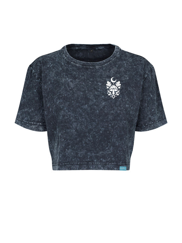 Forest Fox Society Urban Wash Cropped Tee Verschiedene Designs