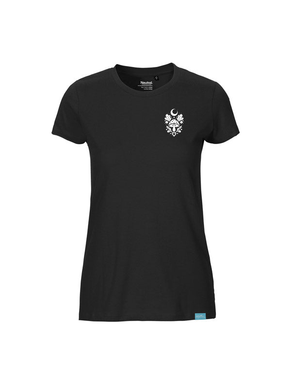 Forest Fox Society Pocket Print - Ladies Fit T-Shirt