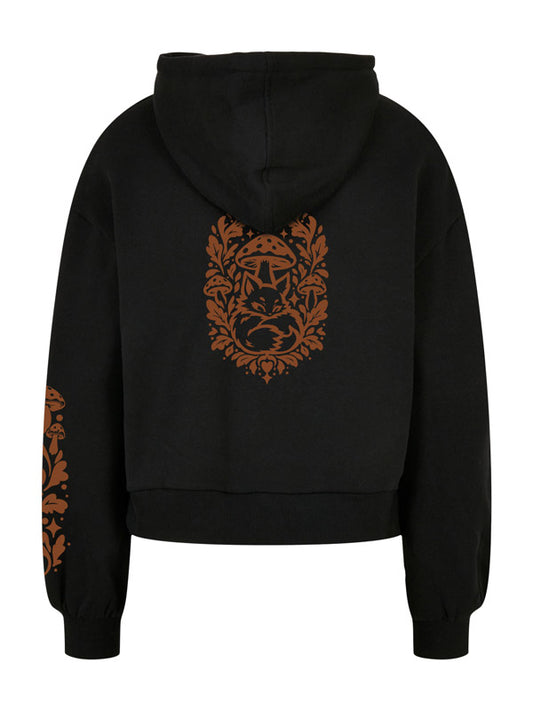 Forest Fox Society Ladies Organic Oversized Hoody