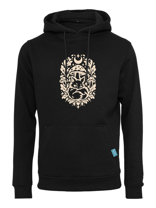 Forest Fox Society Heavy Hoody Front Design