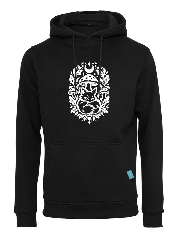 Forest Fox Society Heavy Hoody Front Design