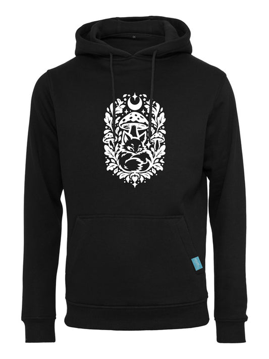Forest Fox Society Heavy Hoody Front Design