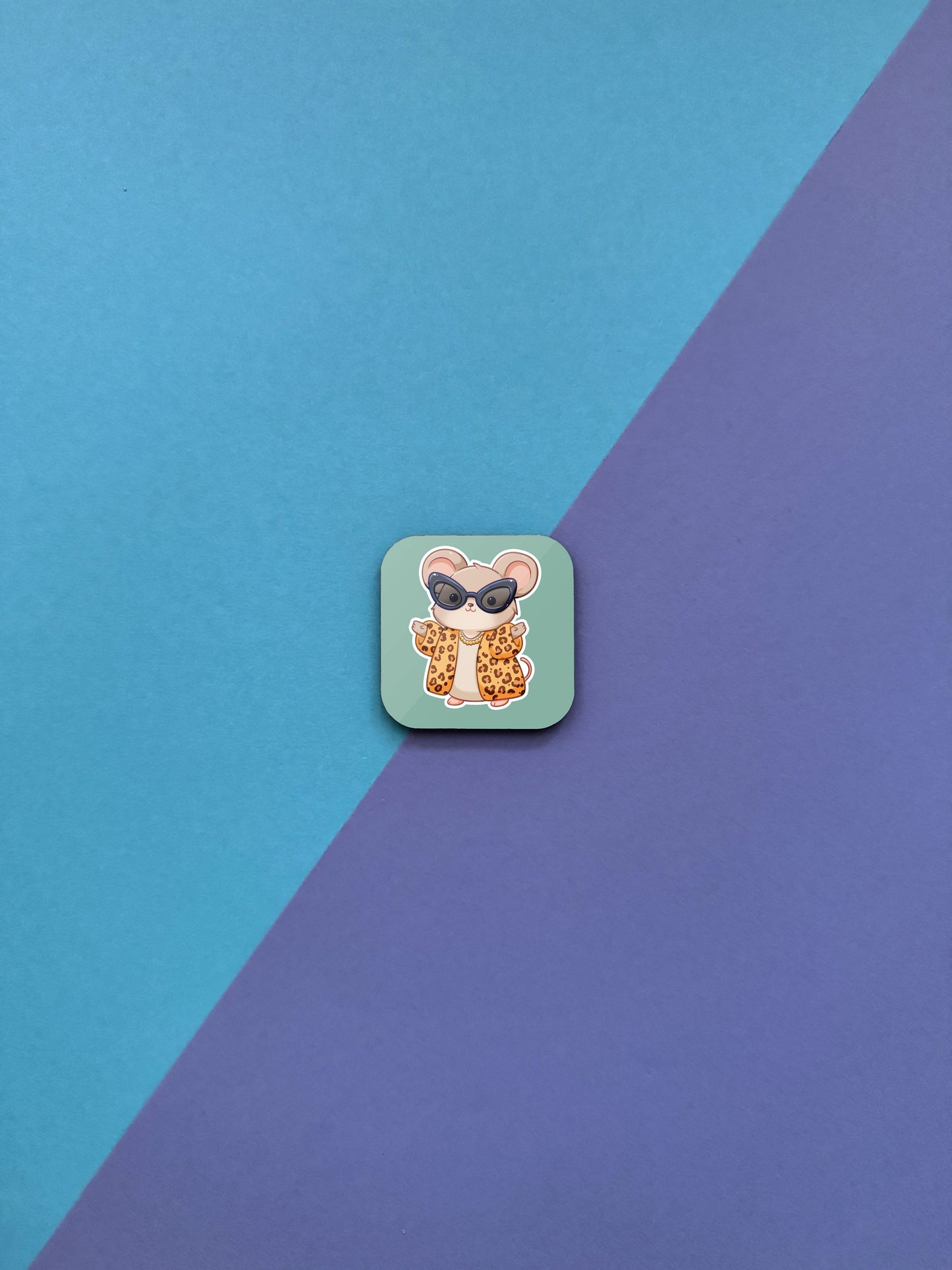 Fashionista Mice Society Magnete