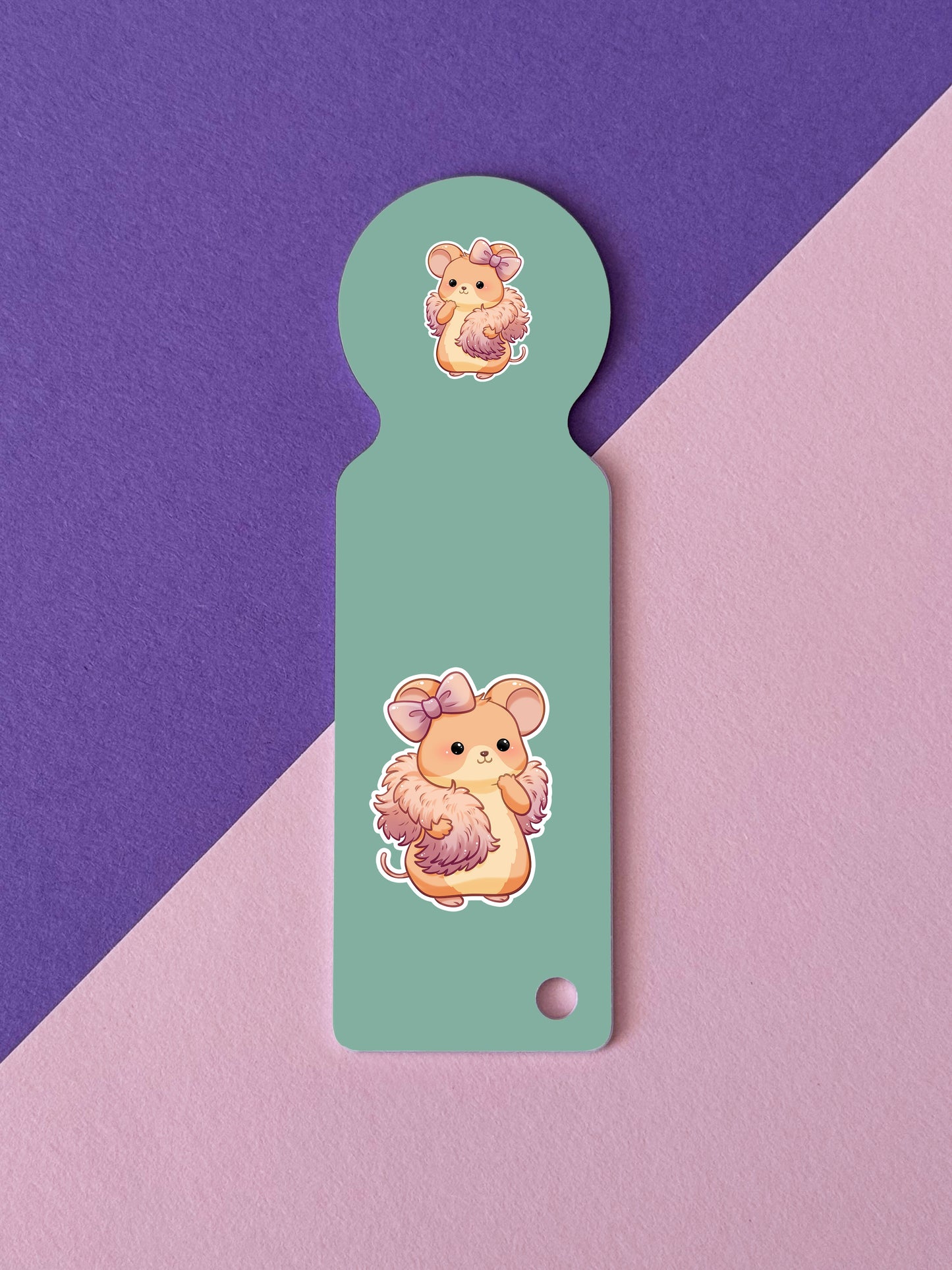 Fashionista Mice Society Einkaufswagenchip mit Schlüsselanhänger