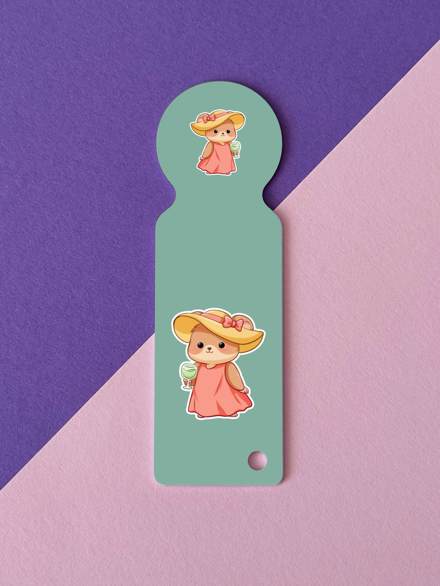 Fashionista Mice Society Einkaufswagenchip mit Schlüsselanhänger