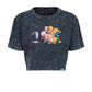 Nerdshit Nostalgic Party Urban Wash Cropped Tee